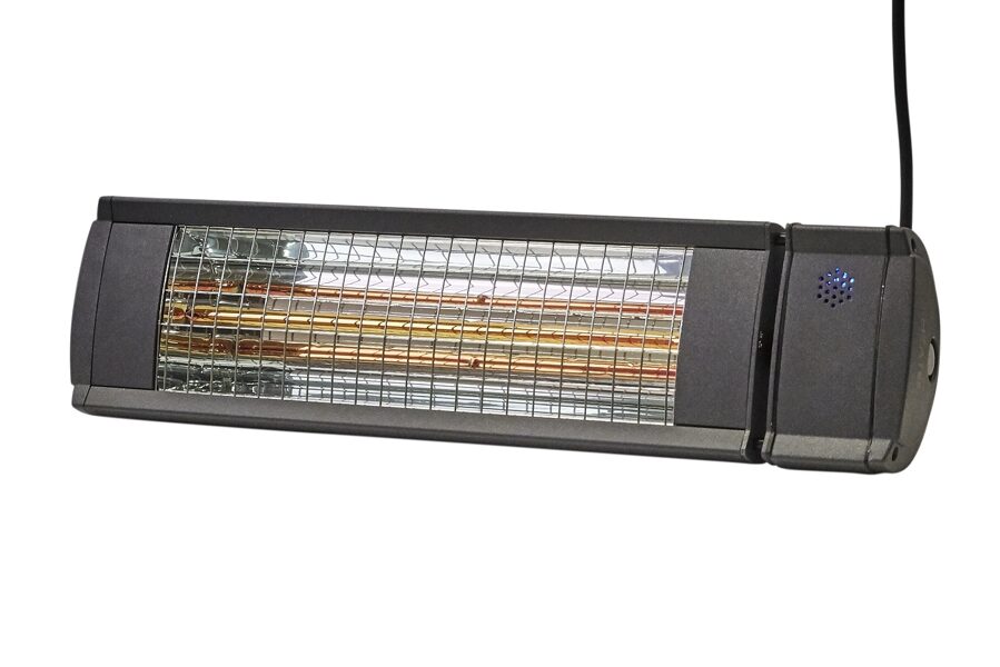 TERASES SILDĪTĀJS Veltron PREMIUM LDHR12028-200KY 2kW, Melns