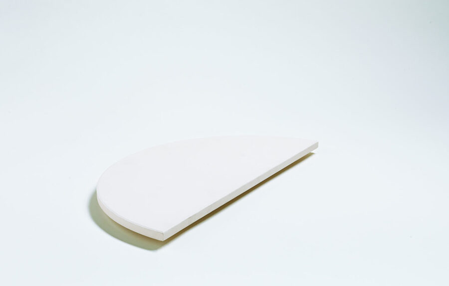 Two semi-circular heat deflectors - Kamado Joe Big Joe